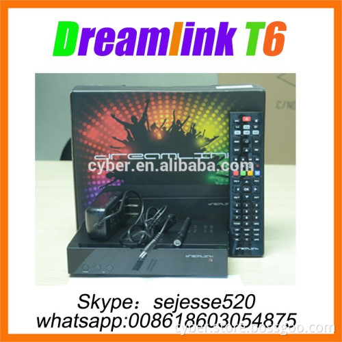 New arrival Dreamlink T6 Turbo 8psk+IPTV for north america in stock